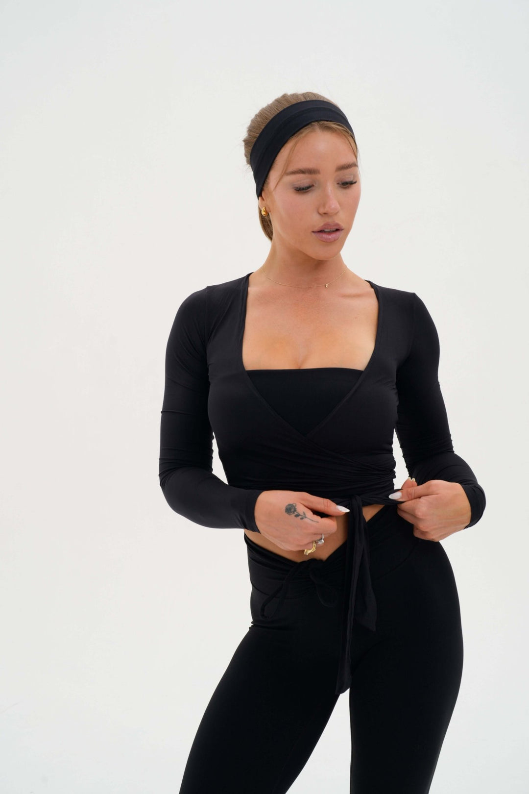 Luxe Ballet wrap - Kitty Activewear