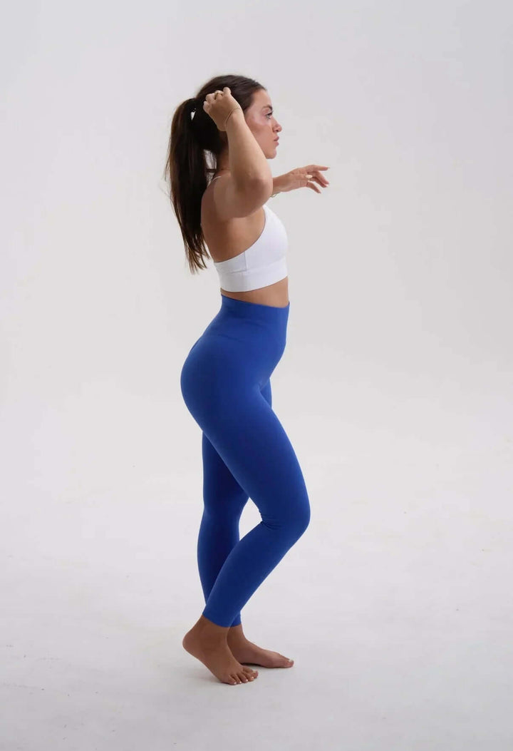 Signature Scrunch Leggings Burgundy - Kitty Activewear