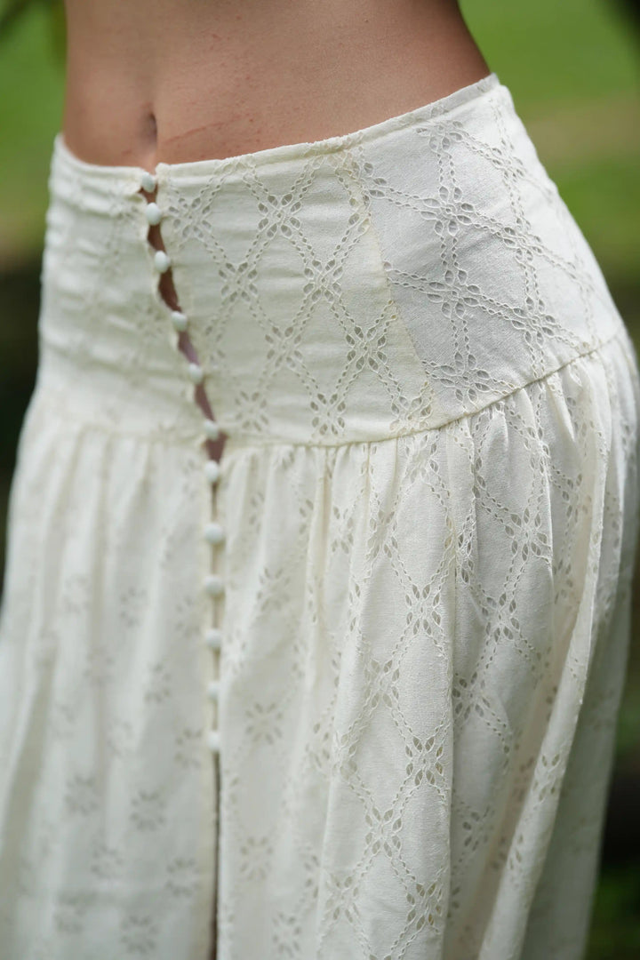 Positano Eyelet Skirt Kitty Activewear