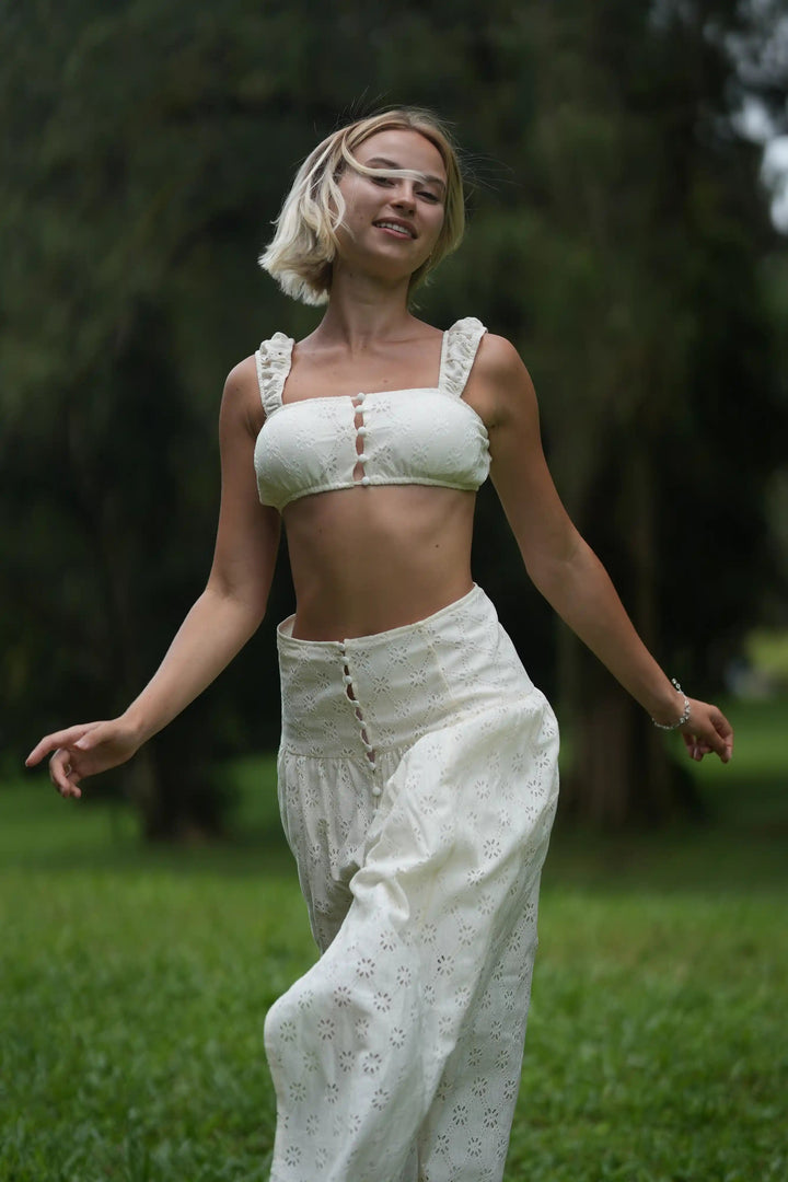 Positano Eyelet Skirt Kitty Activewear
