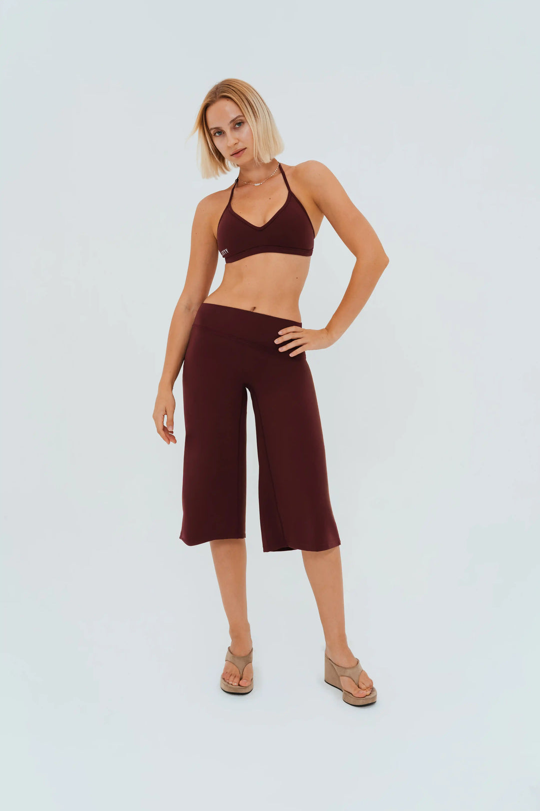 Sculpt Capri Flare Pants