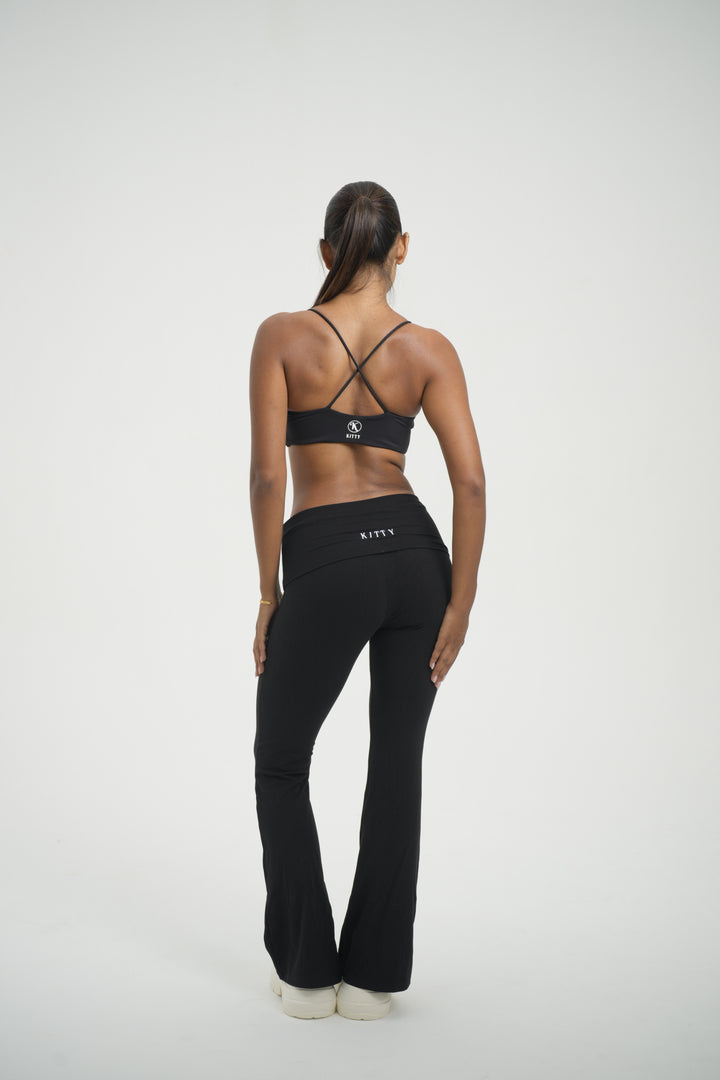 Fold Over Flare Pant