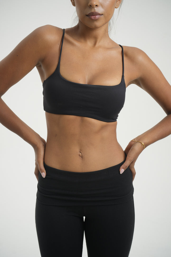 Fold Over Flare Pant