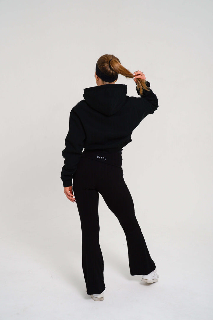 Fold Over Flare Pant - Kitty Activewear