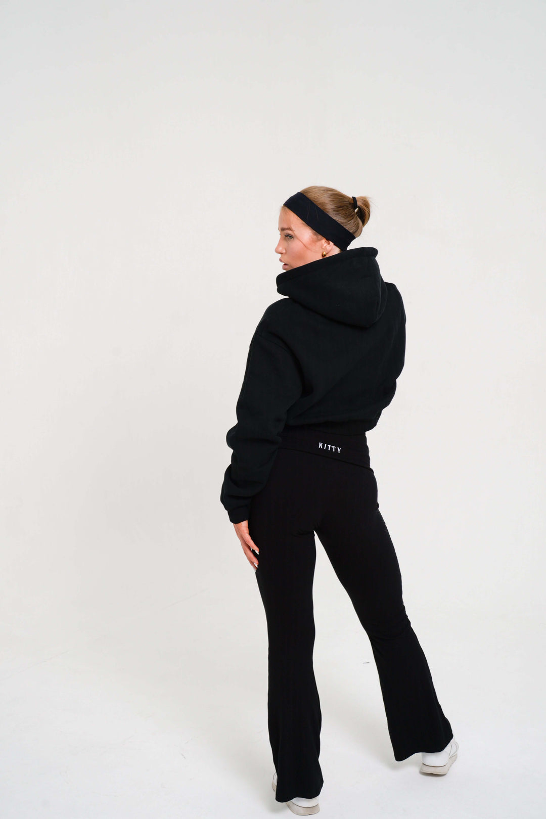 Fold Over Flare Pant - Kitty Activewear
