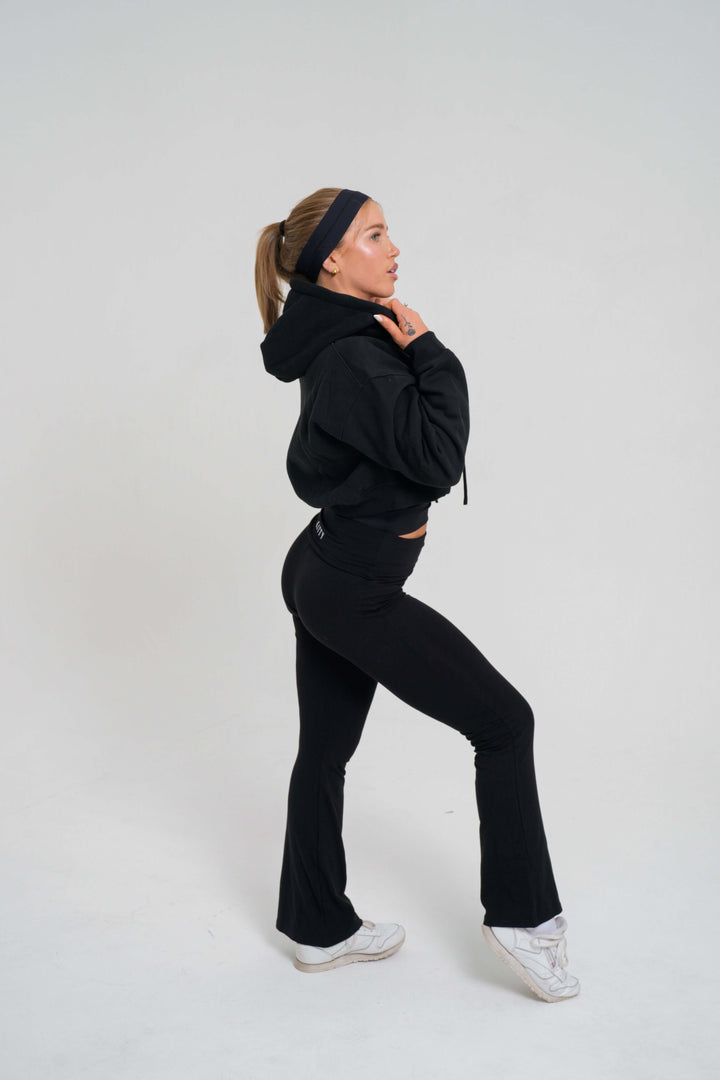 Fold Over Flare Pant - Kitty Activewear