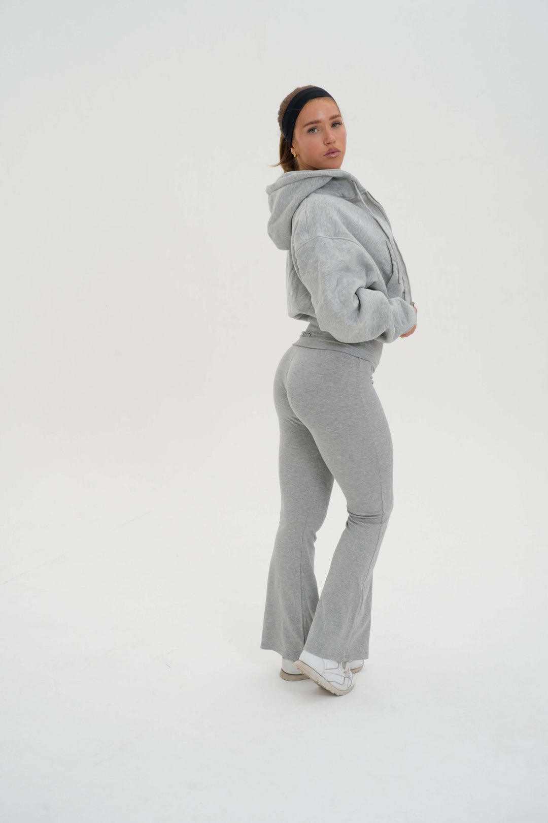 Fold Over Flare Pant - Kitty Activewear