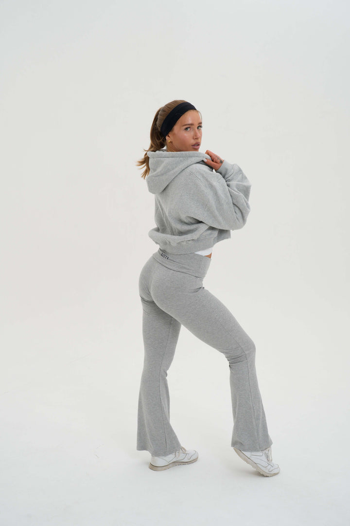 Core Cropped Zip Hoodie - Kitty Activewear