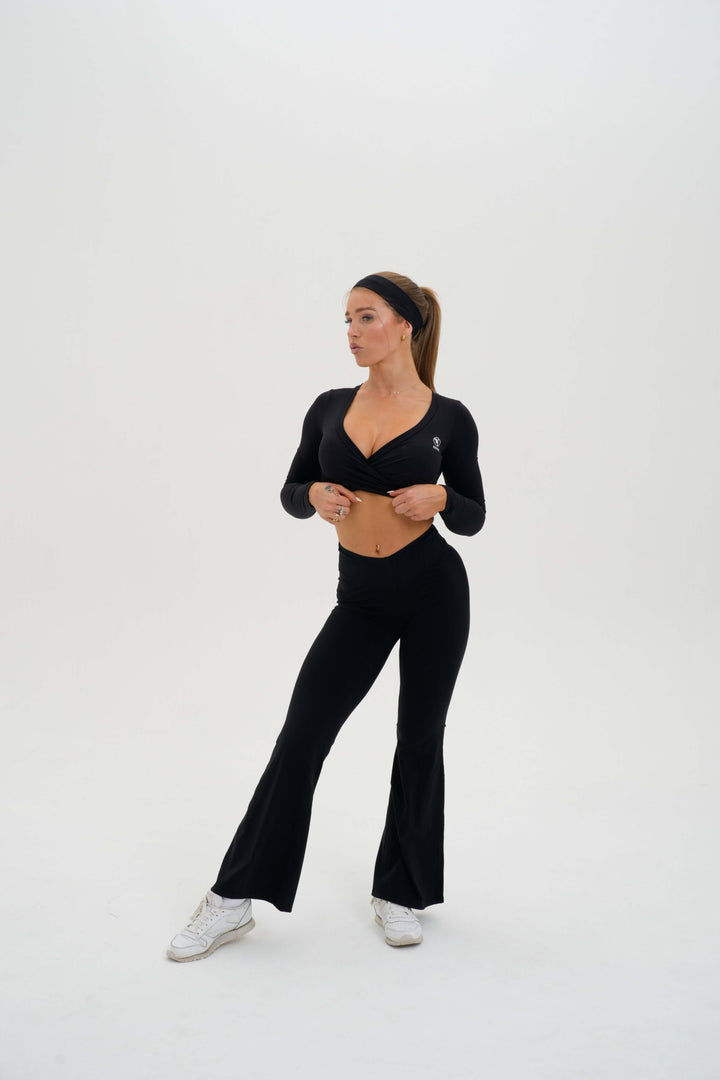 Classic Flare Pant Bubblegum - Kitty Activewear