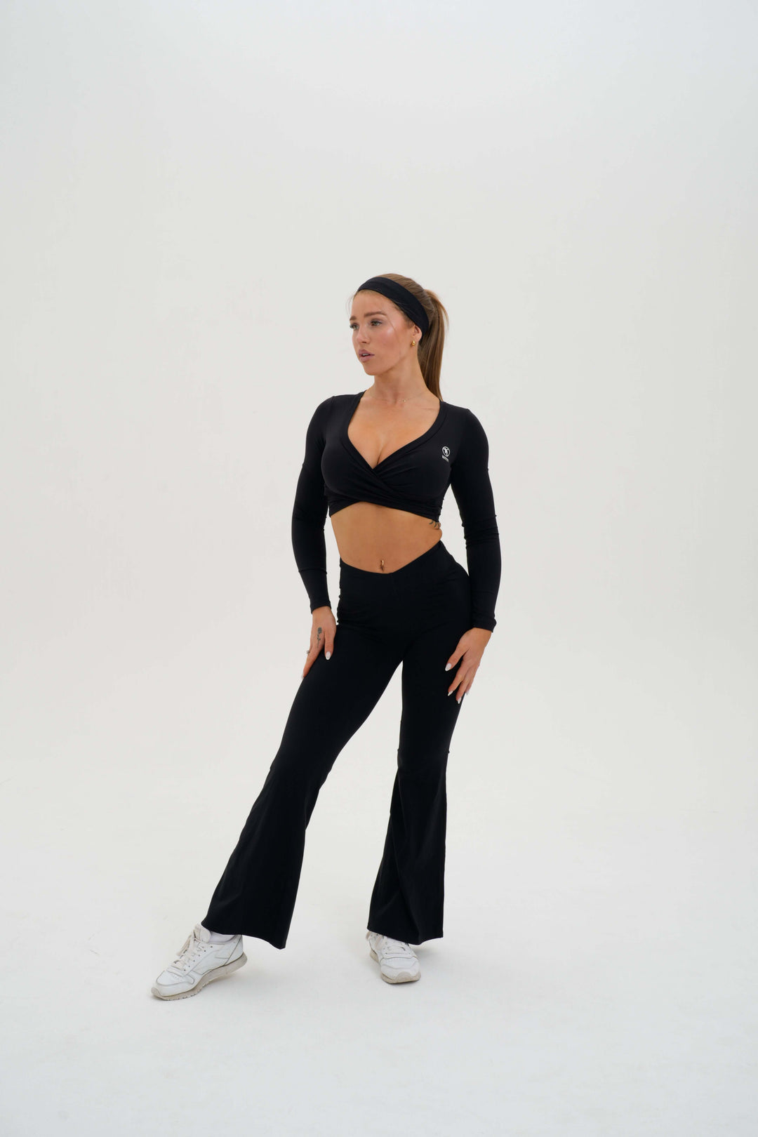 Classic Flare Pant Bubblegum - Kitty Activewear
