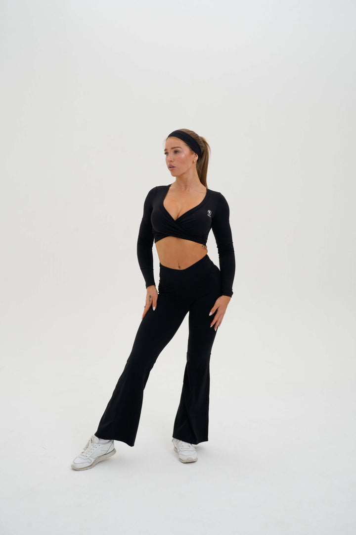 Classic Flare Pant Bubblegum - Kitty Activewear