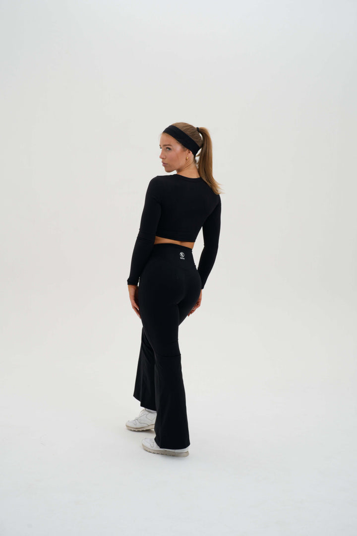 V Neck Long Sleeve - Kitty Activewear