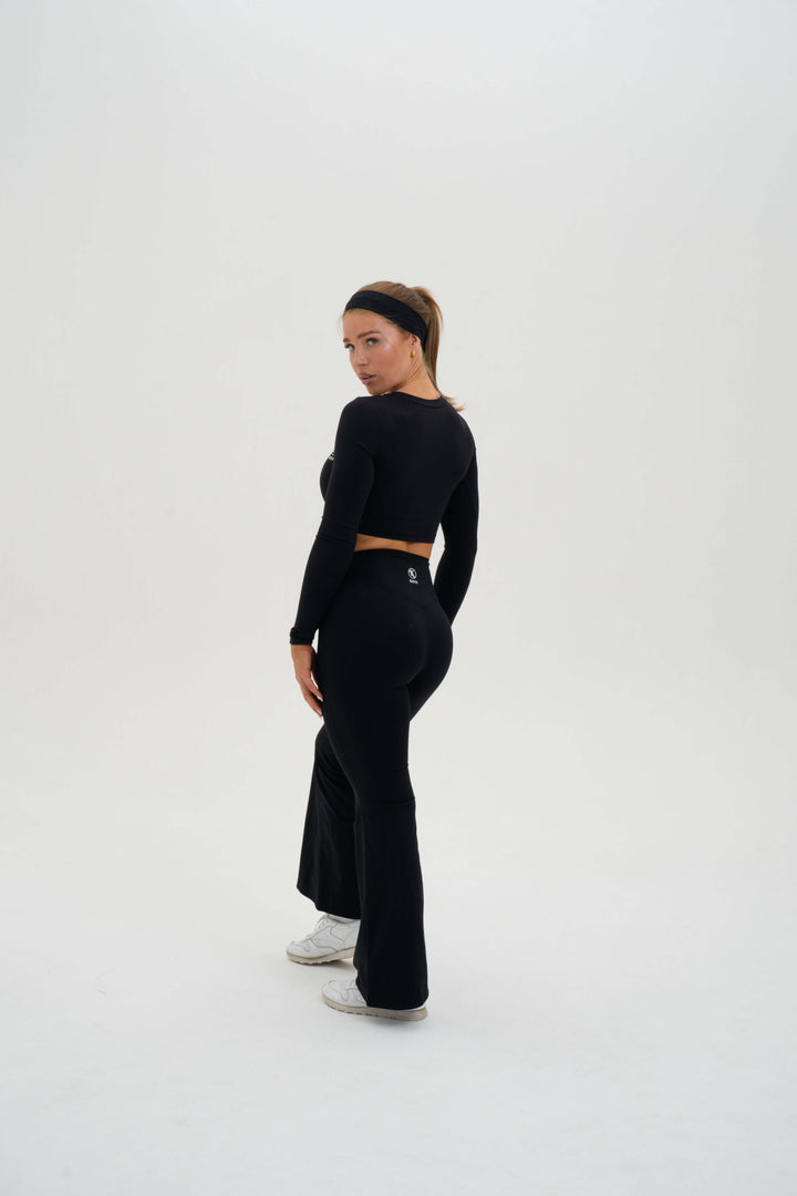 V Neck Long Sleeve - Kitty Activewear