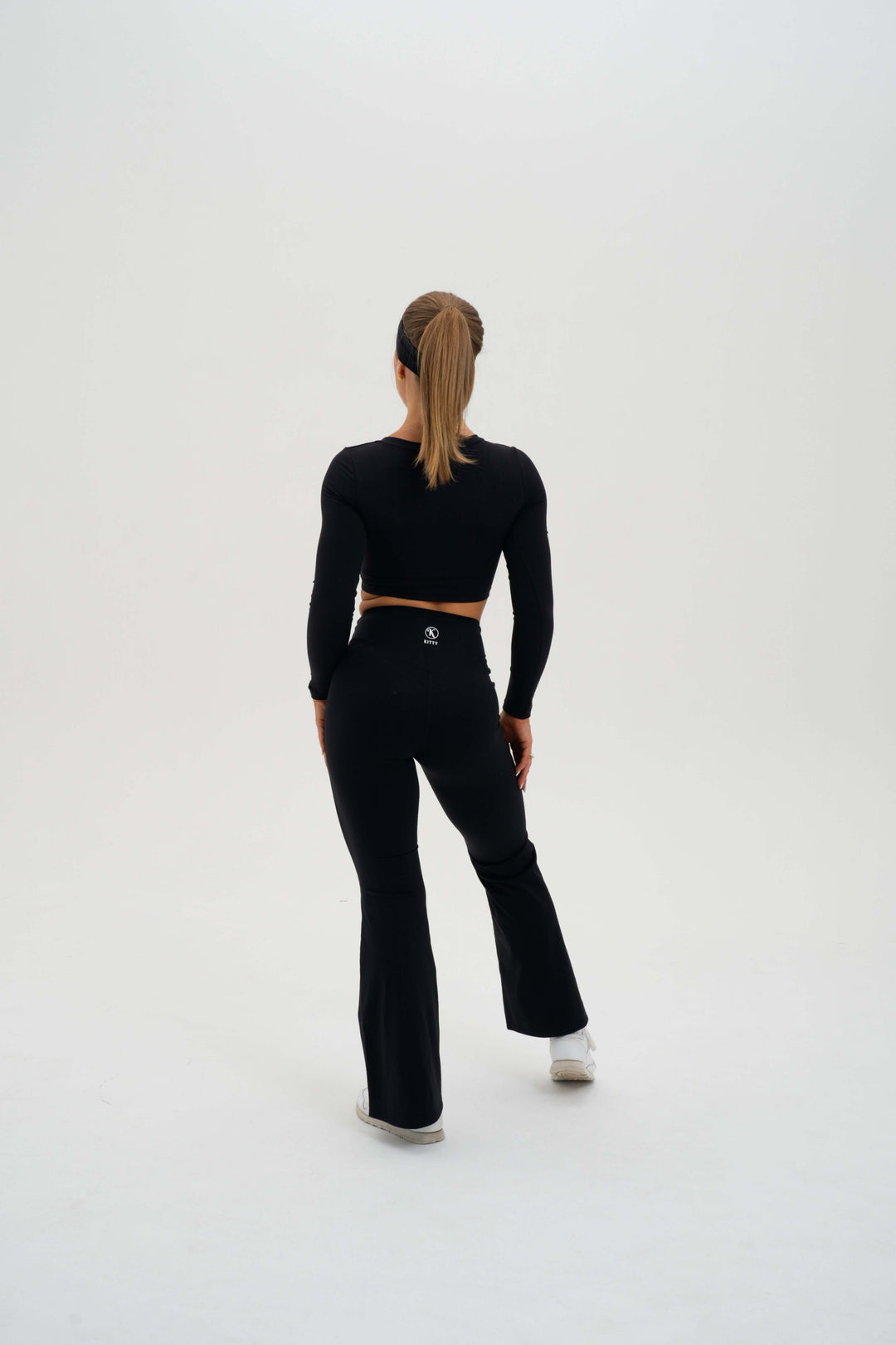 Classic Flare Pant Bubblegum - Kitty Activewear