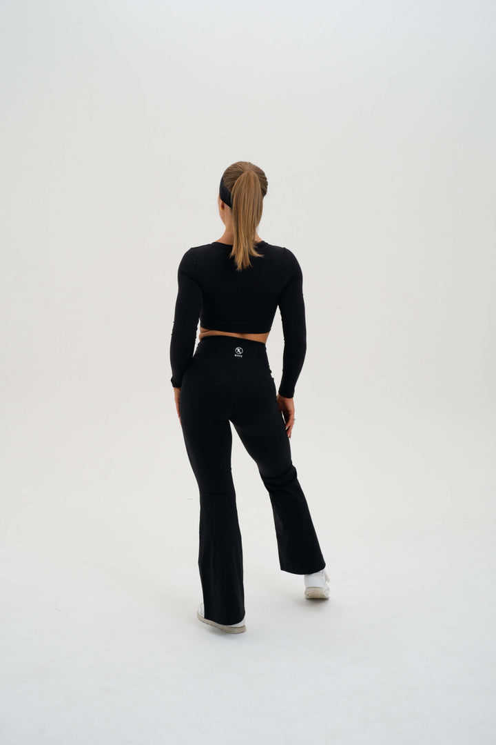 Classic Flare Pant Bubblegum - Kitty Activewear