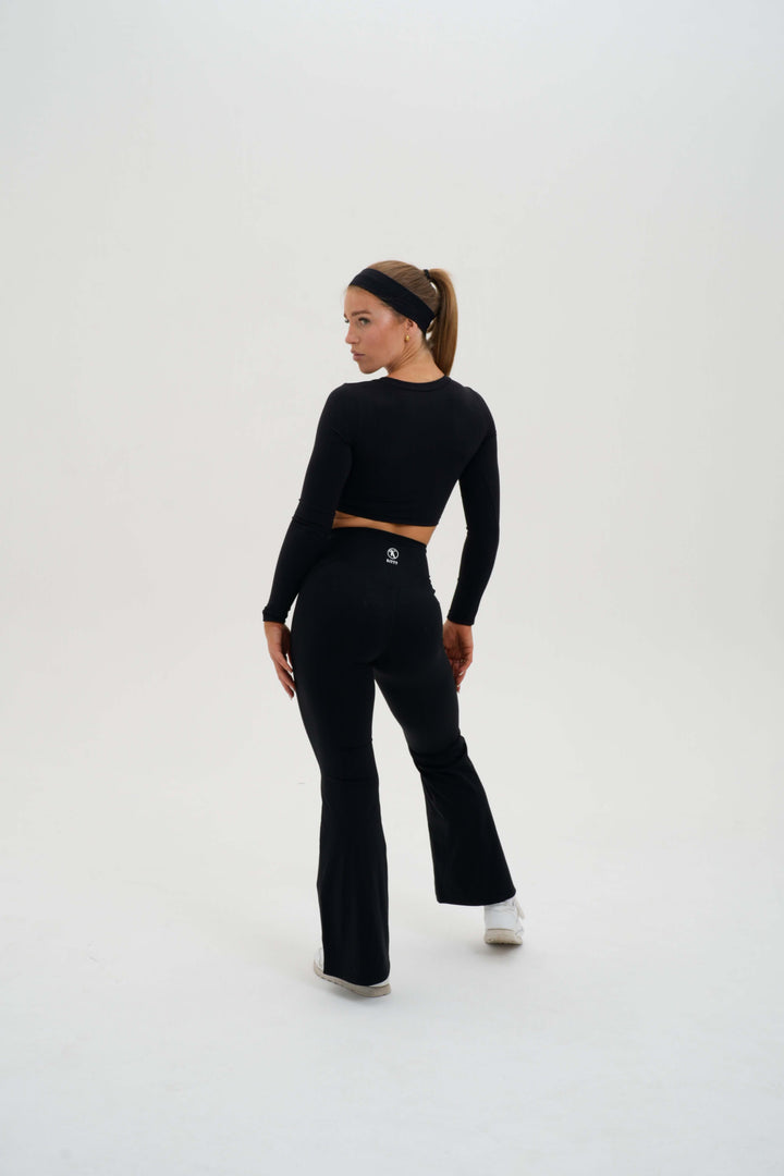 V Neck Long Sleeve - Kitty Activewear