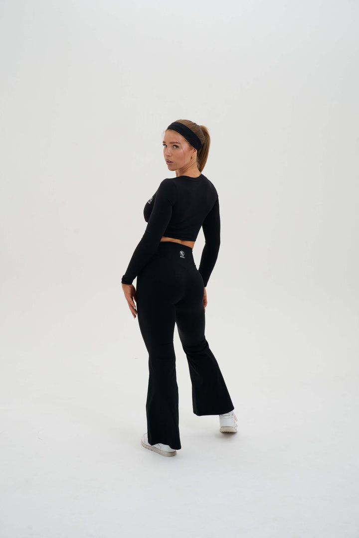 V Neck Long Sleeve - Kitty Activewear