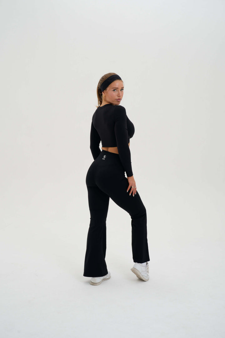 Classic Flare Pant Bubblegum - Kitty Activewear