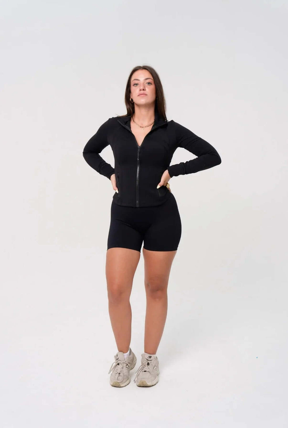 Signature Sculpt Jacket Espresso - Kitty Activewear