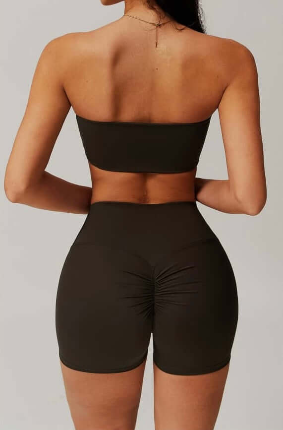 Core Scrunch Short Strawberry - Kitty Activewear