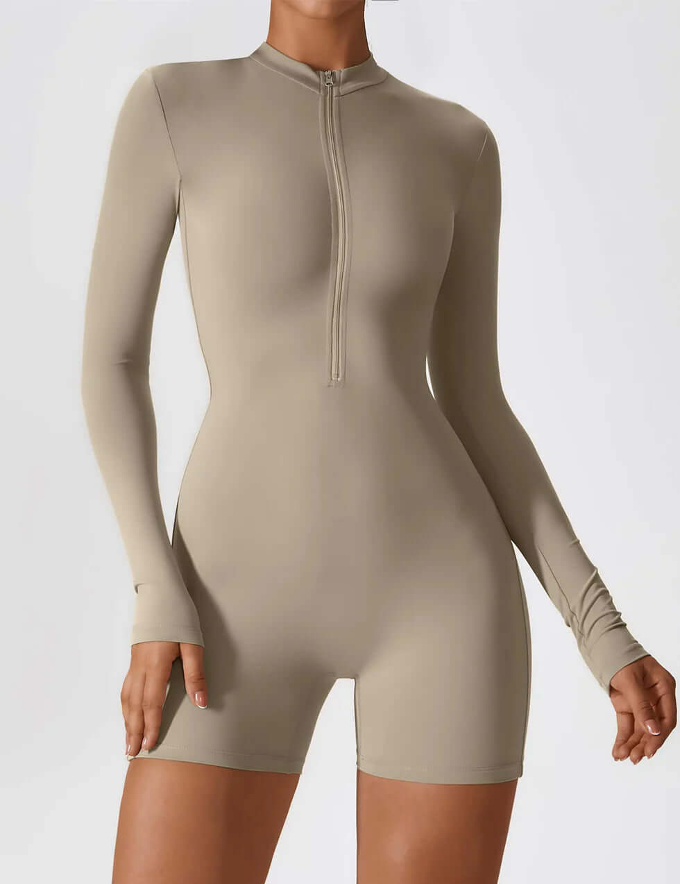 Sierra Long Sleeve Romper - Kitty Activewear